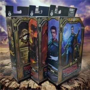Dungeons & Dragons Honor Among Thieves Golden Archive Simon Holga Forge Figures